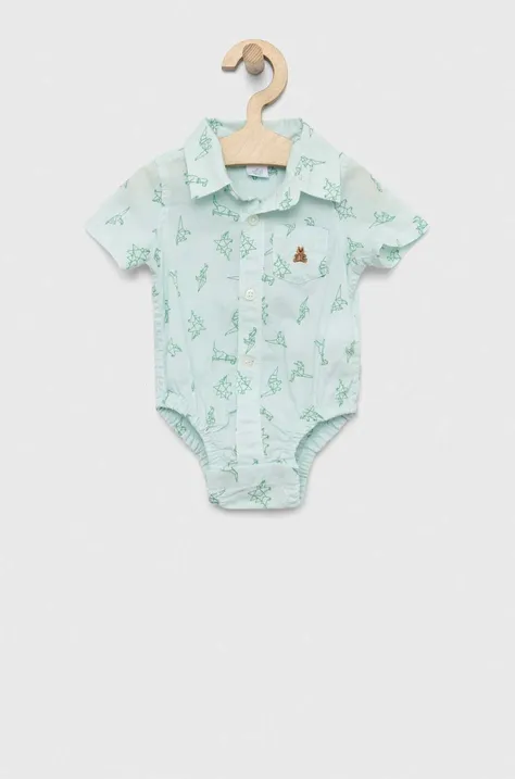 Бебешка памучна риза GAP