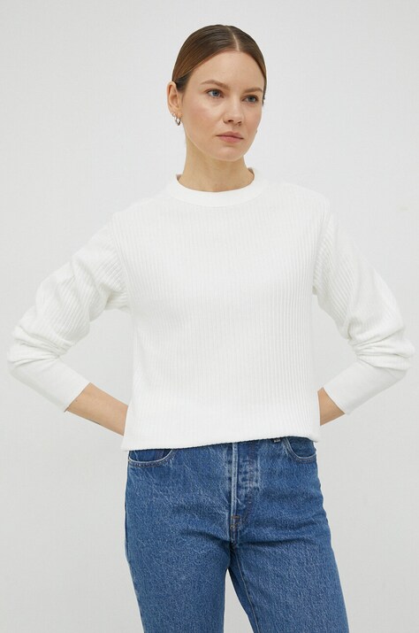 G-Star longsleeve femei, culoarea bej