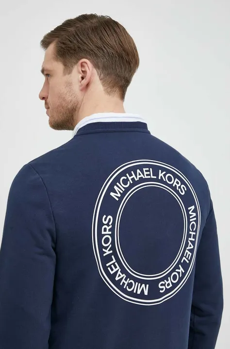 Μπλούζα Michael Kors χρώμα: ναυτικό μπλε