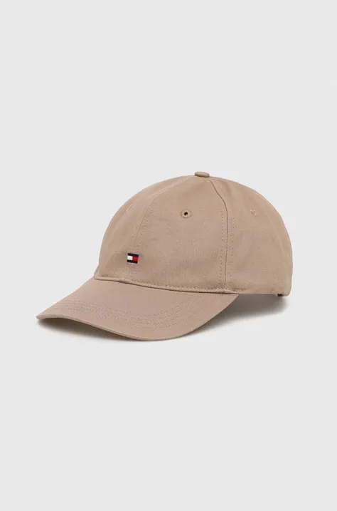 βαμβακερό καπέλο του μπέιζμπολ Tommy Hilfiger