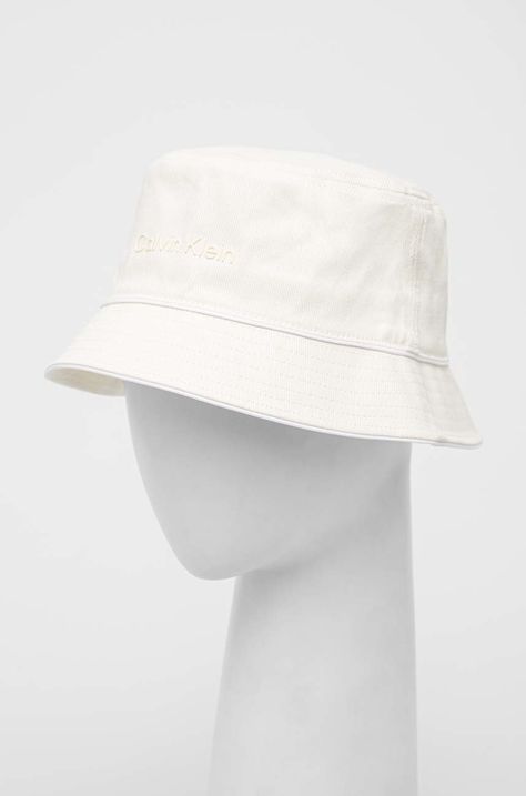 Calvin Klein kapelusz bawełniany