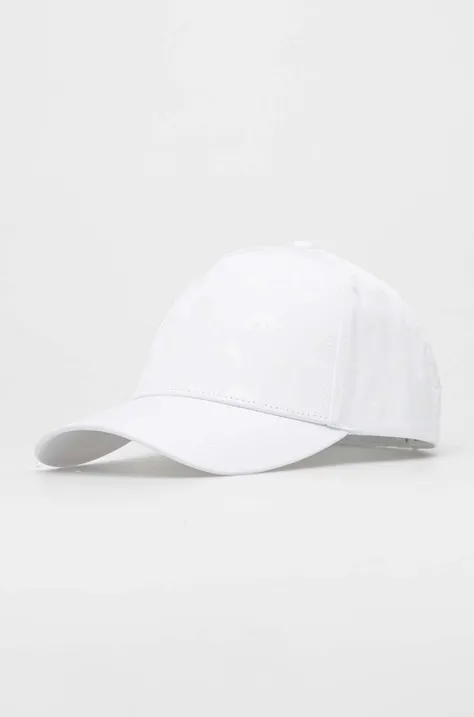 Emporio Armani czapka z daszkiem kolor biały wzorzysta