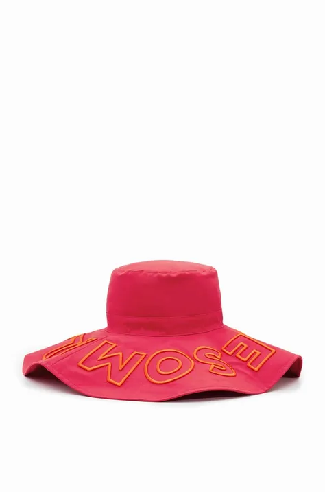 Desigual kapelusz kolor różowy