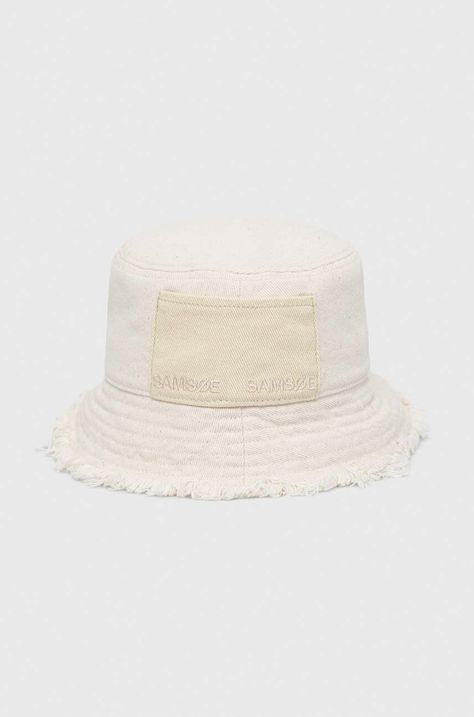 Bavlnený klobúk Samsoe Samsoe