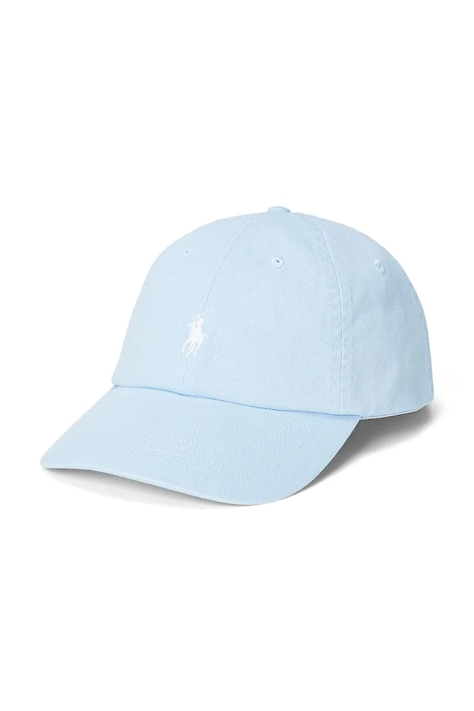 Polo Ralph Lauren бейсболка жіноча бавовняна блакитна 211912843