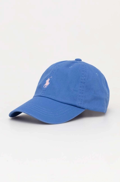 Bavlněná baseballová čepice Polo Ralph Lauren žlutá barva