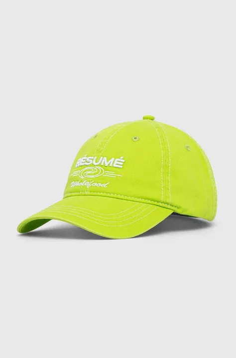 Kapa sa šiltom Résumé boja: zelena, s aplikacijom