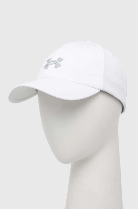 Under Armour czapka z daszkiem kolor biały z aplikacją 1376705