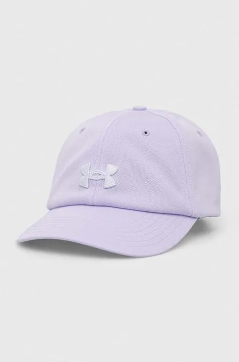 Καπέλο Under Armour χρώμα: μοβ