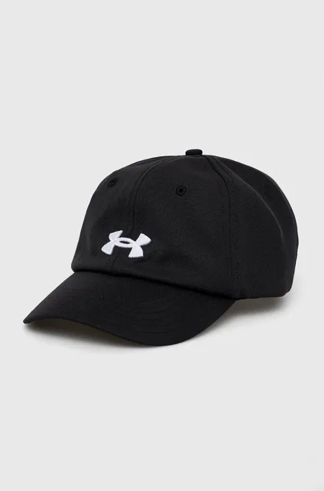 Kapa s šiltom Under Armour črna barva