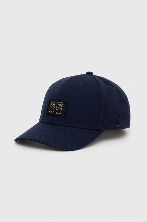 Kapa sa šiltom P.E Nation boja: tamno plava, s aplikacijom