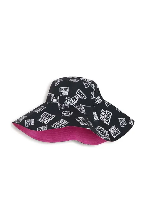 Παιδικό καπέλο Dkny χρώμα: ροζ