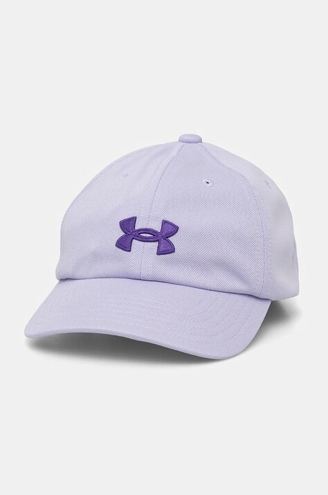 Under Armour șapcă de baseball pentru copii culoarea violet, cu imprimeu