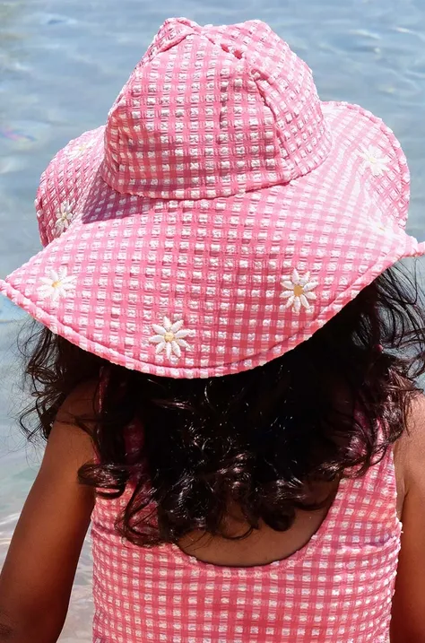 Детская шляпа Konges Sløjd цвет розовый