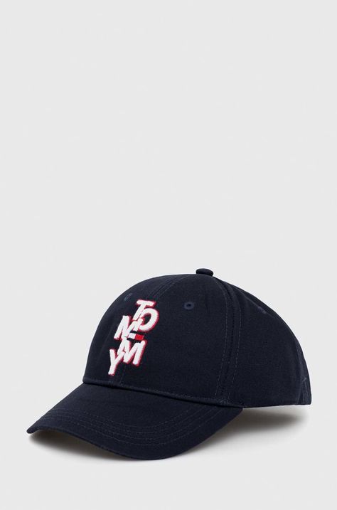 Παιδικό βαμβακερό καπέλο μπέιζμπολ Tommy Hilfiger