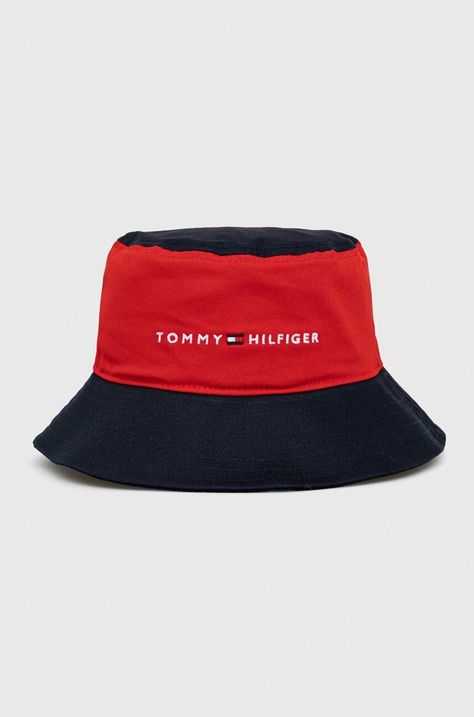 Otroški bombažni klobuk Tommy Hilfiger