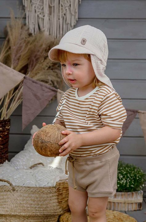 Детска памучна шапка Jamiks CAROL