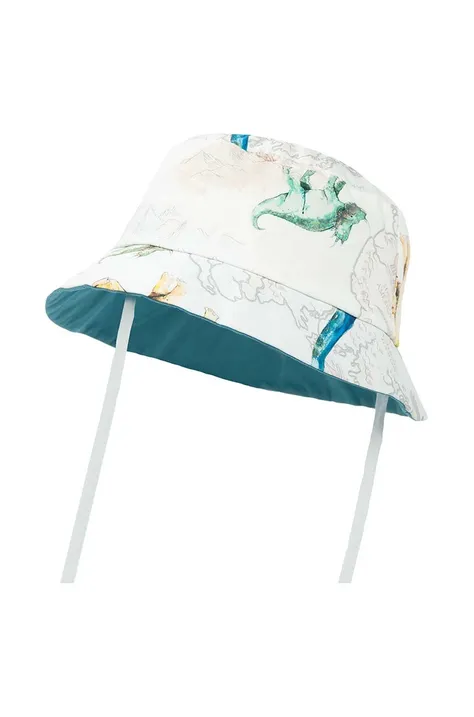 Παιδικό βαμβακερό καπέλο Jamiks RANDALL χρώμα: πράσινο