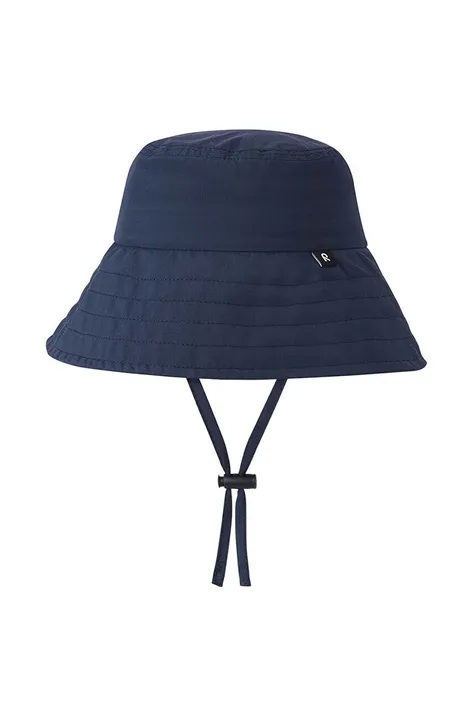 Otroški klobuk Reima mornarsko modra barva