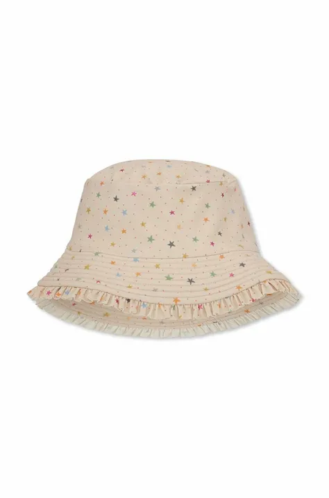 Παιδικό καπέλο Konges Sløjd χρώμα: μπεζ