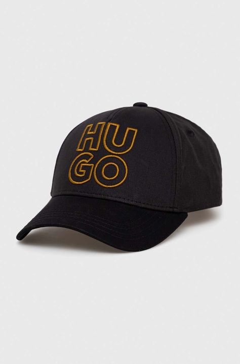Bavlněná baseballová čepice HUGO