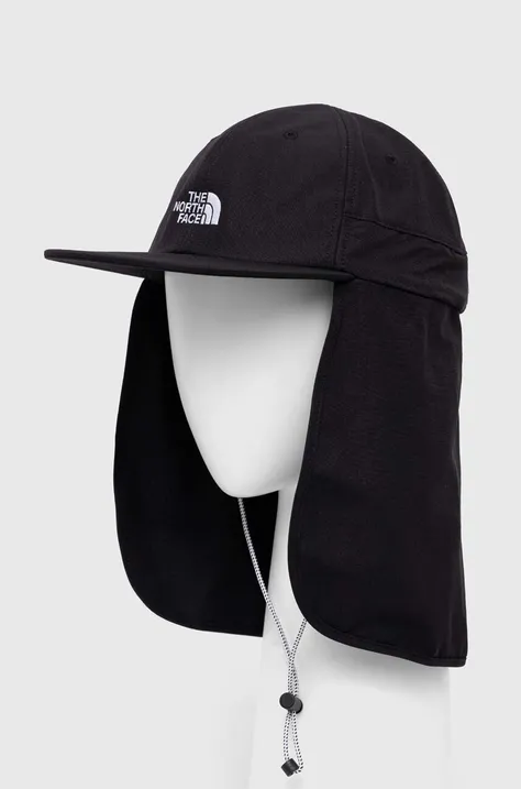The North Face czapka z daszkiem Class V kolor czarny gładka