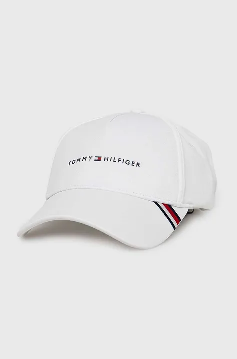 Καπέλο Tommy Hilfiger χρώμα: άσπρο