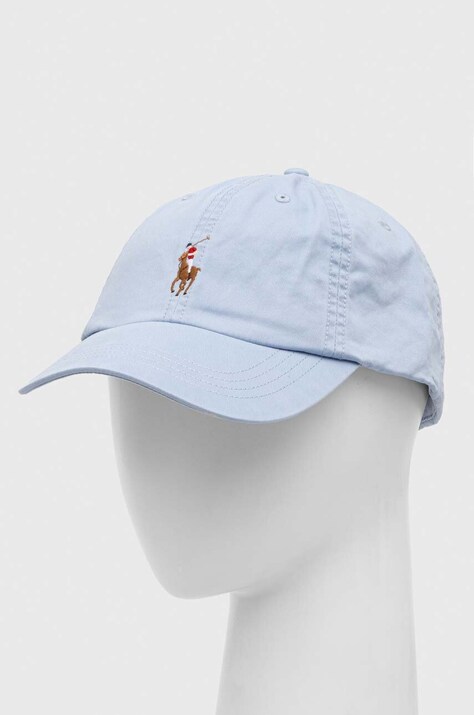 Polo Ralph Lauren șapcă culoarea turcoaz, uni 710834737