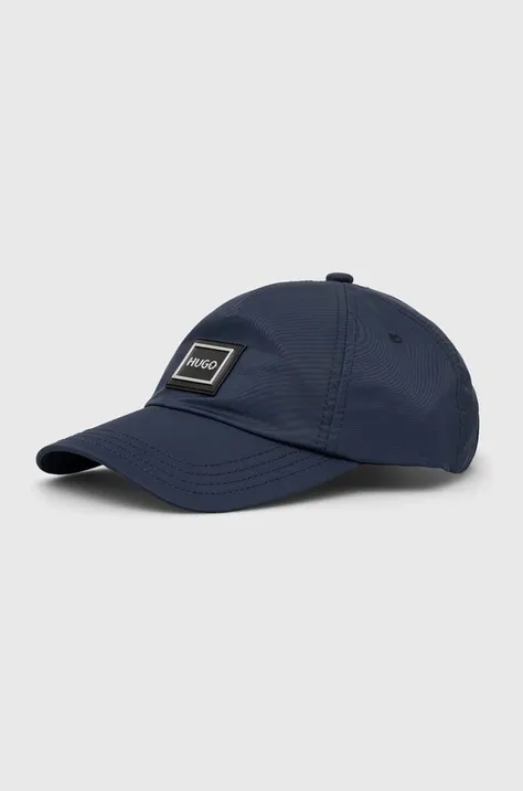 Καπέλο HUGO χρώμα: ναυτικό μπλε