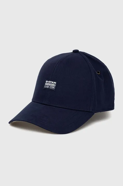 Καπέλο G-Star Raw χρώμα: ναυτικό μπλε