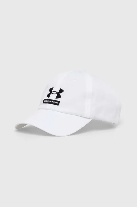 Kapa sa šiltom Under Armour Branded boja: bijela, s aplikacijom