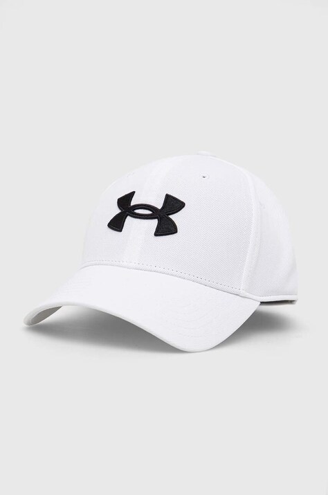 Under Armour sapca culoarea alb, cu imprimeu