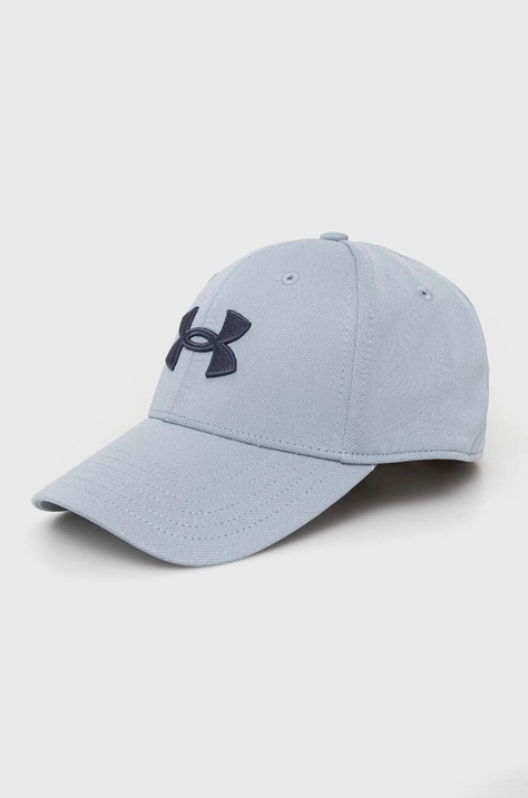 Under Armour czapka z daszkiem kolor niebieski z aplikacją 1376700