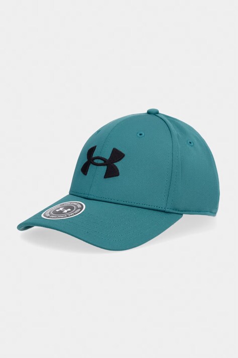 Under Armour czapka z daszkiem kolor zielony z aplikacją