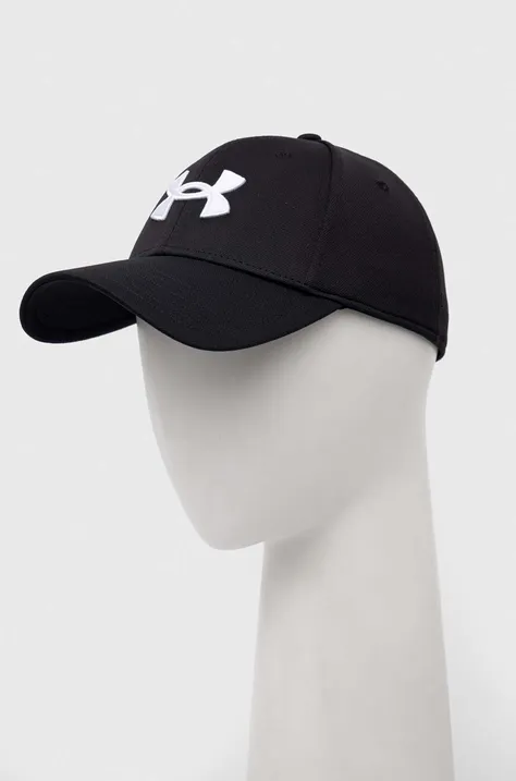 Under Armour czapka z daszkiem kolor czarny z aplikacją 1376700