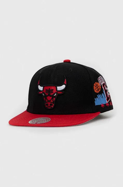 Кепка Mitchell&Ness Chicago Bulls
