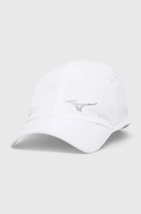 Kapa sa šiltom Mizuno Drylite boja: bijela, s tiskom, J2GW0031