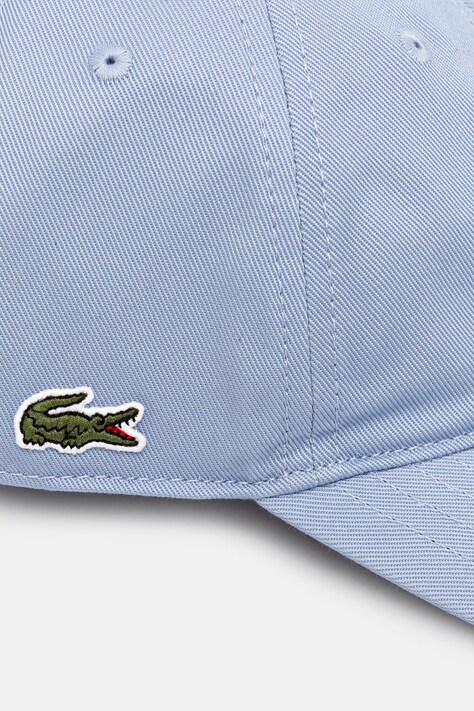 Lacoste бейсболка бавовняна — SS23-CAU050, блакитний — фото 2