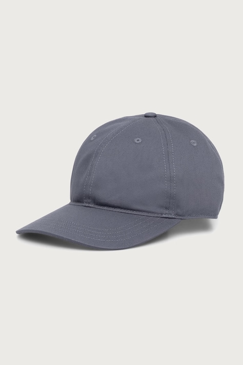 Lacoste Czapka bejsbolówka bawełniana czarna RK0440