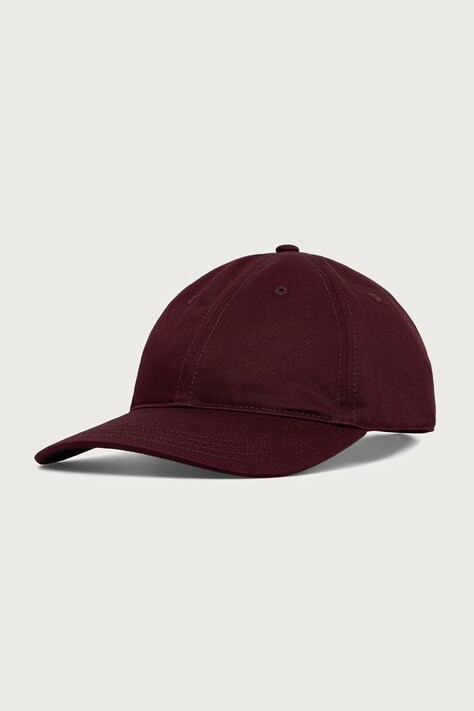 Lacoste Czapka bejsbolówka bawełniana czarna RK0440