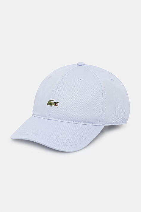Lacoste baseball cap bawełniany niebieski RK0491