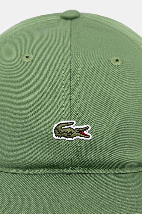 Lacoste бейсболка бавовняна — SS23-CAU051, зелений — фото 2