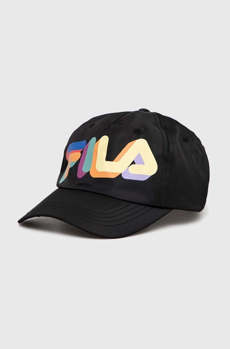 Кепка Fila цвет чёрный узор