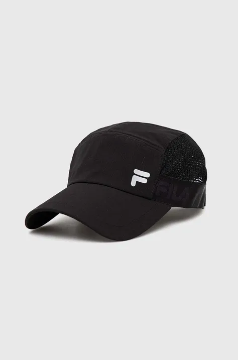 Καπέλο Fila χρώμα: μαύρο