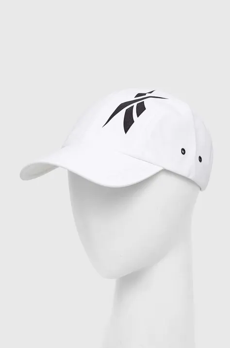 Kapa sa šiltom Reebok Tech Style boja: bijela, s tiskom