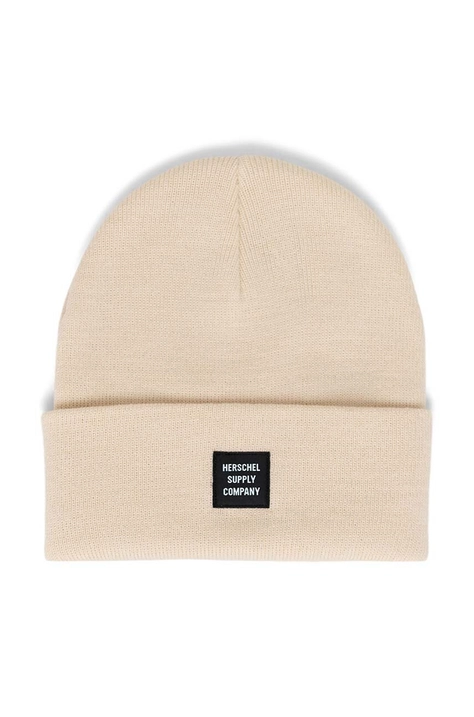 Herschel czapka 50150-05936-OS Abbott Beanie kolor beżowy