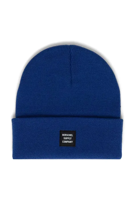 Herschel czapka 50150-05885-OS Abbott Beanie kolor niebieski