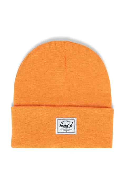 Herschel czapka 50152-01648-OS Elmer Beanie kolor pomarańczowy