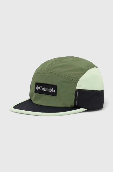 Columbia baseball cap Escape Thrive green color