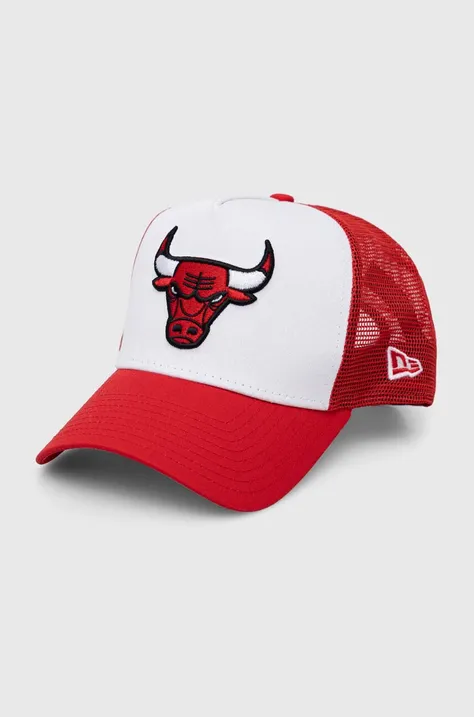 Καπέλο New Era χρώμα: άσπρο, CHICAGO BULLS